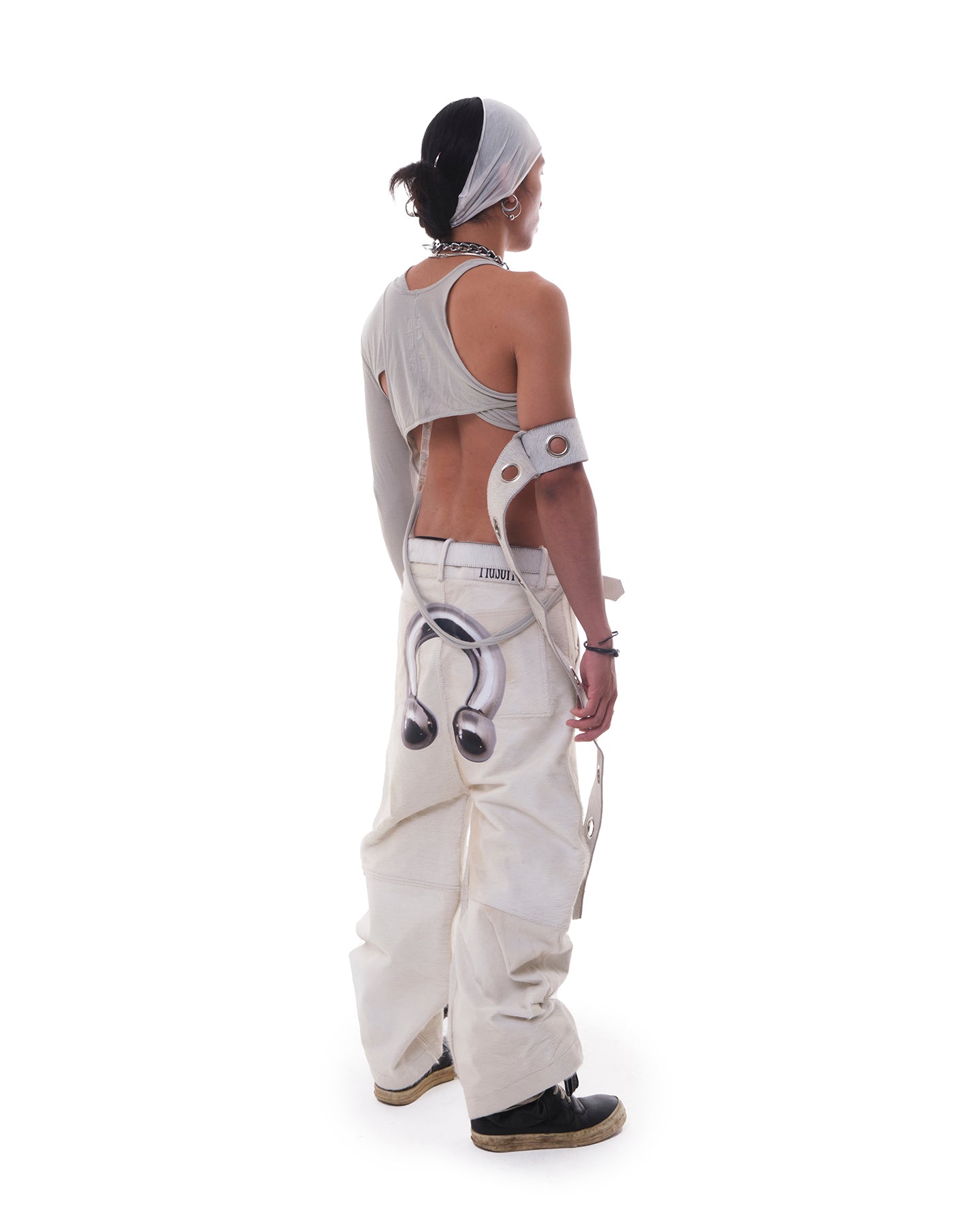 Oversize Bow Leg Trouser