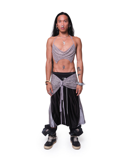 ExXtreme Crystal Sheer Mini Halter
