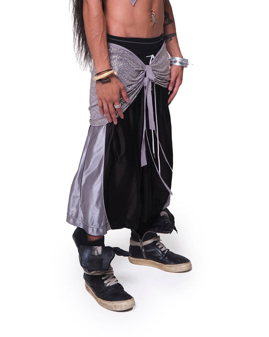 ExXtreme Crystal Sheer Mini Skirt