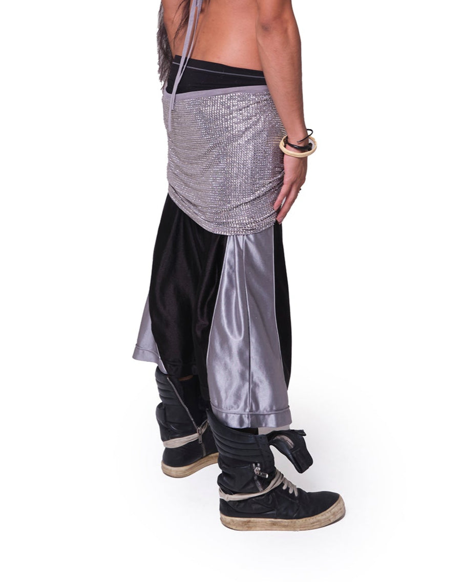 ExXtreme Crystal Sheer Mini Skirt