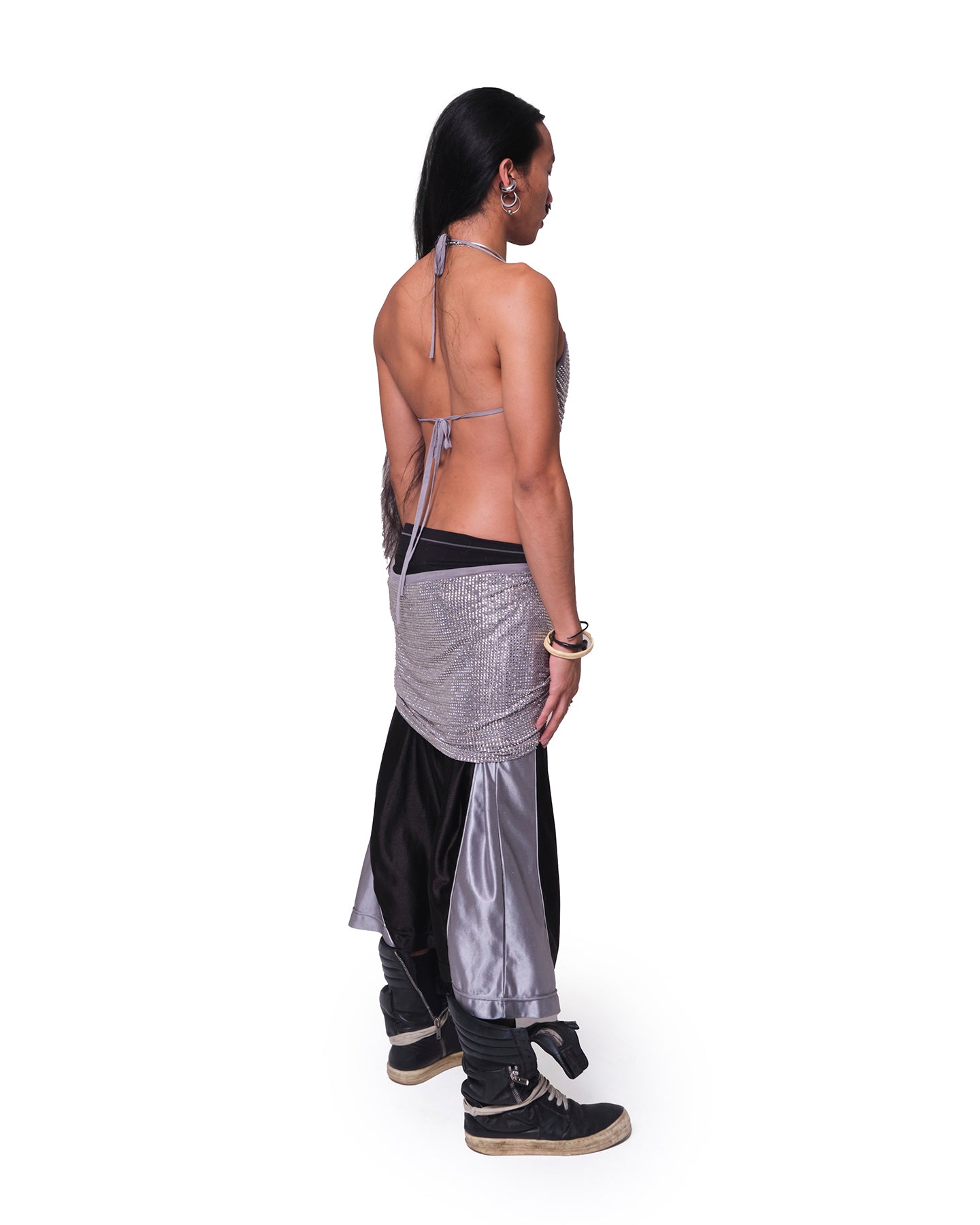 ExXtreme Crystal Sheer Mini Halter