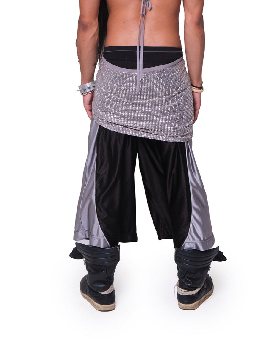 ExXtreme Crystal Sheer Mini Skirt