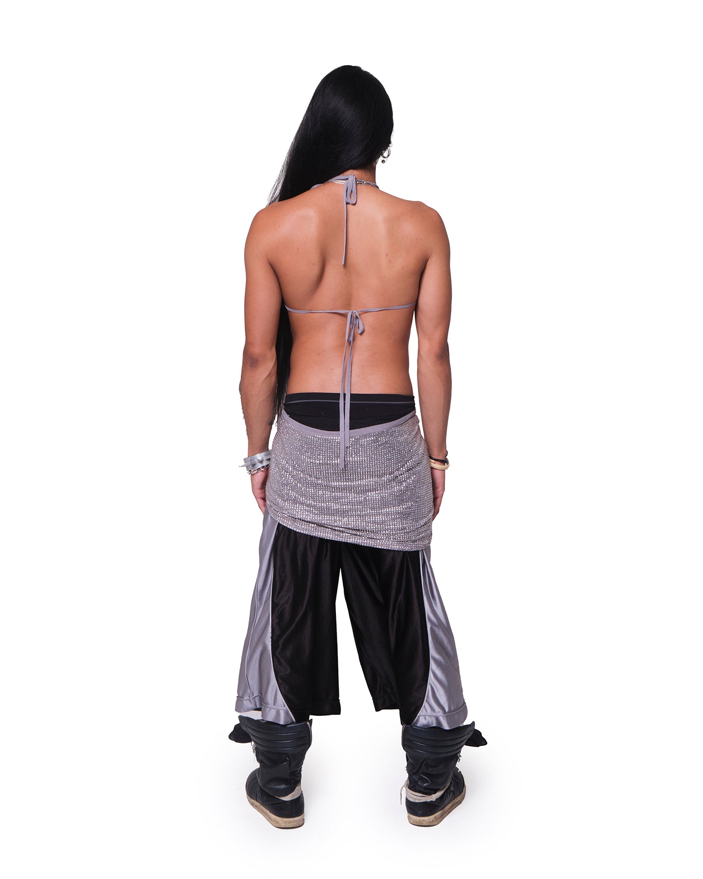 ExXtreme Crystal Sheer Mini Halter