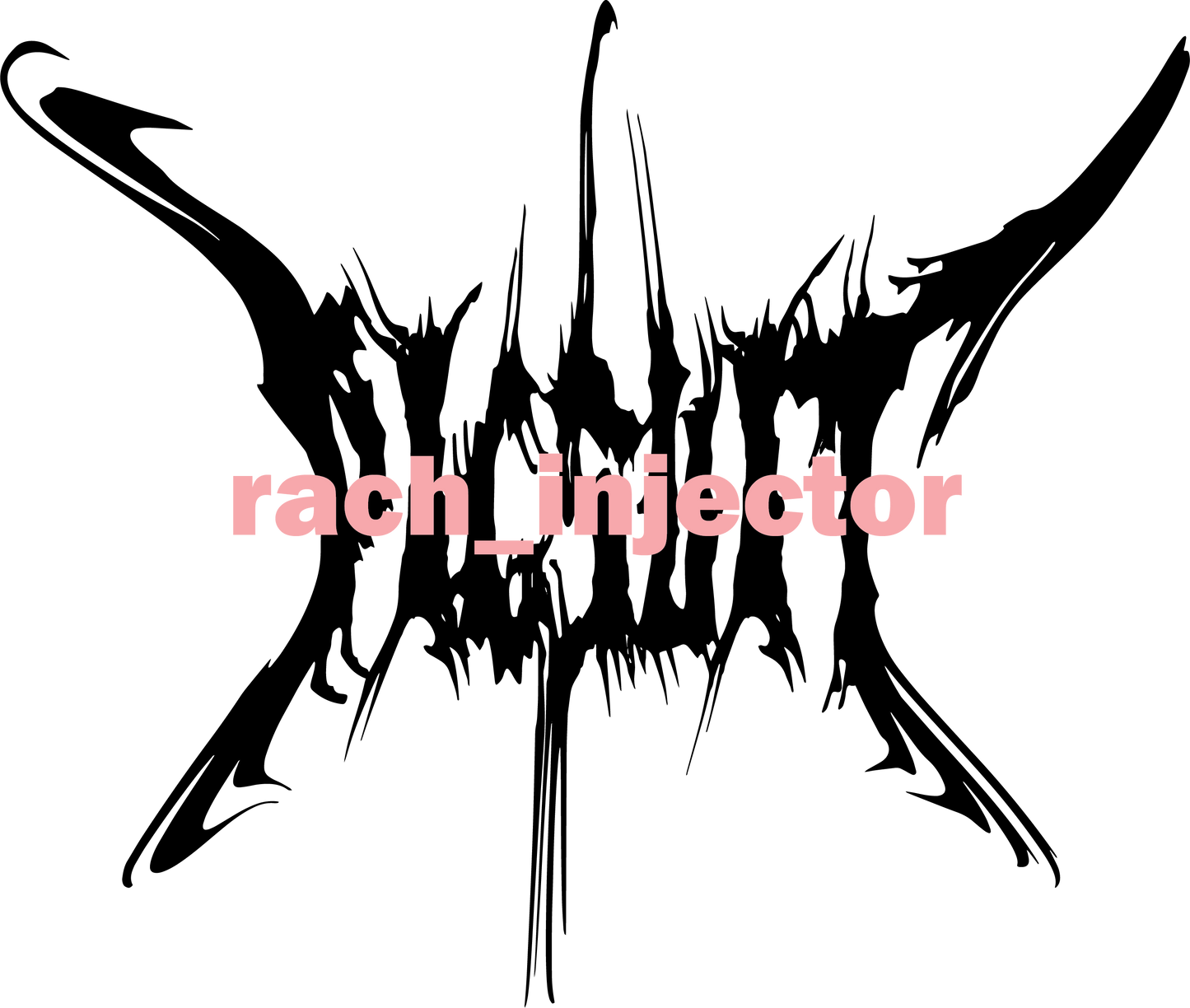 RACH INJECTOR X PIGSUIT COLLAB TEE IN WHITE