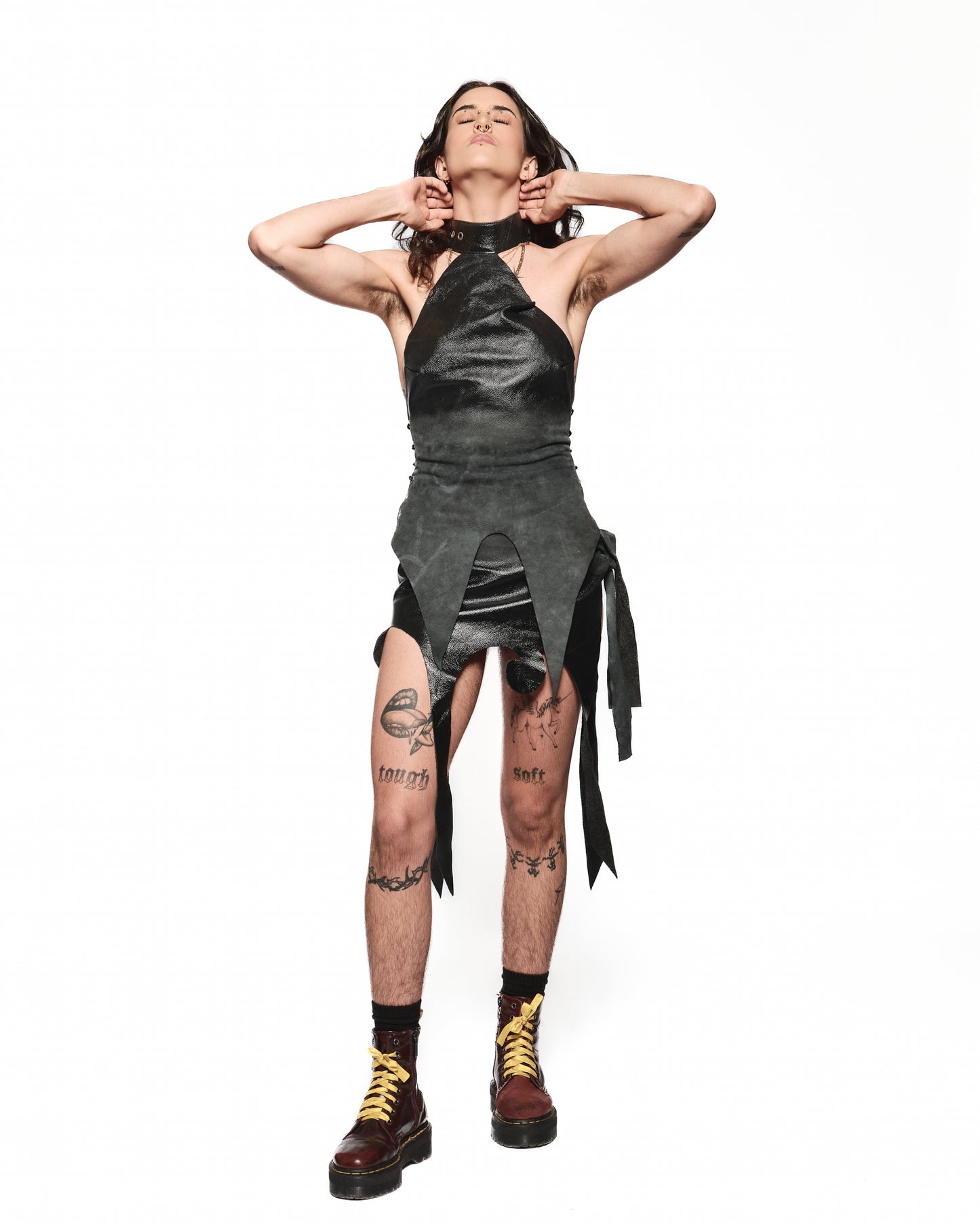 Rereke Lace Up Bodice & Wrap Skirt